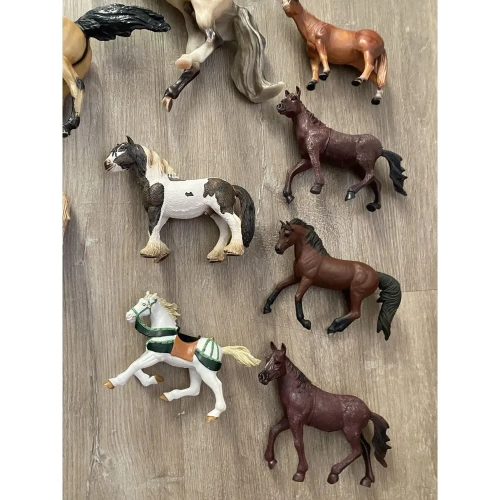 Mixed‎ Lot Schleich Model Horse Papo Safari Breyer Vintage Retired Figure Set